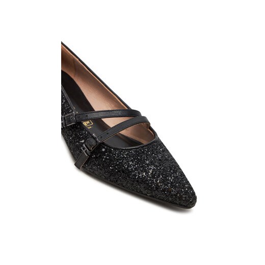 Hispanitas Baleriny Glitter-I24 BHI243567 Czarny Hispanitas 40 MODIVO