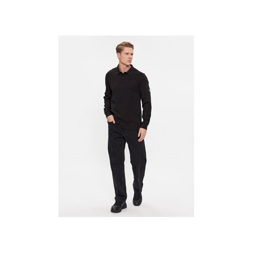 Calvin Klein Jeans Polo J30J324961 Czarny Regular Fit S MODIVO