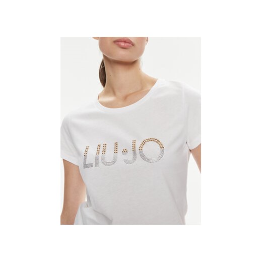 Liu Jo T-Shirt Ecs T-Shirt Basica M VA4216 JS923 Biały Regular Fit Liu Jo S MODIVO