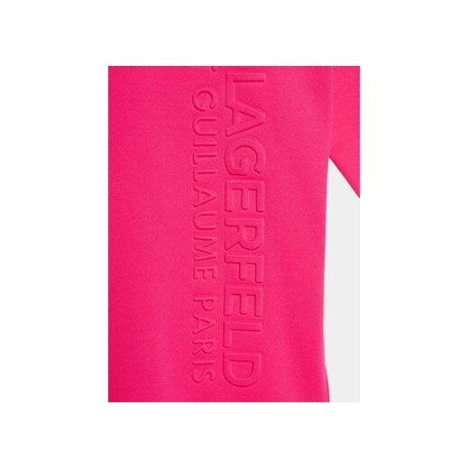 Karl Lagerfeld Kids Sukienka dzianinowa Z12247 D Różowy Regular Fit 16Y MODIVO