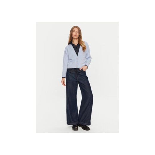ViCOLO Kardigan 77036S Błękitny Regular Fit Vicolo one size MODIVO