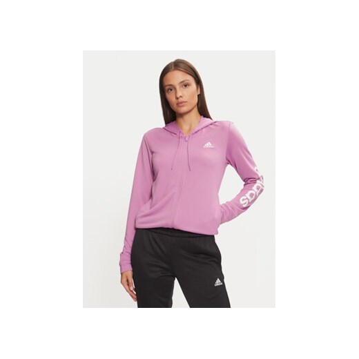 adidas Dres Linear IX1127 Fioletowy Regular Fit XS MODIVO