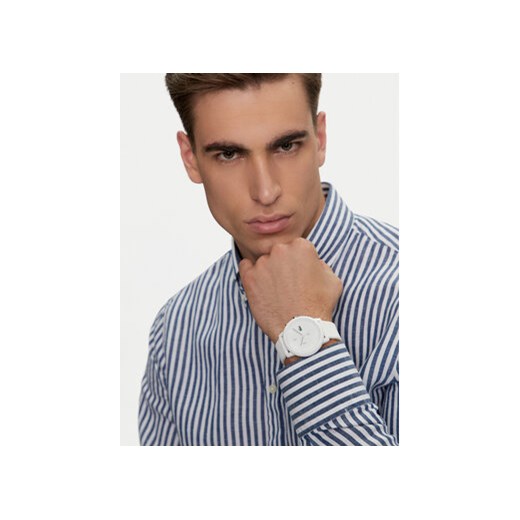 Lacoste Zegarek 2011246 Biały Lacoste uniwersalny MODIVO
