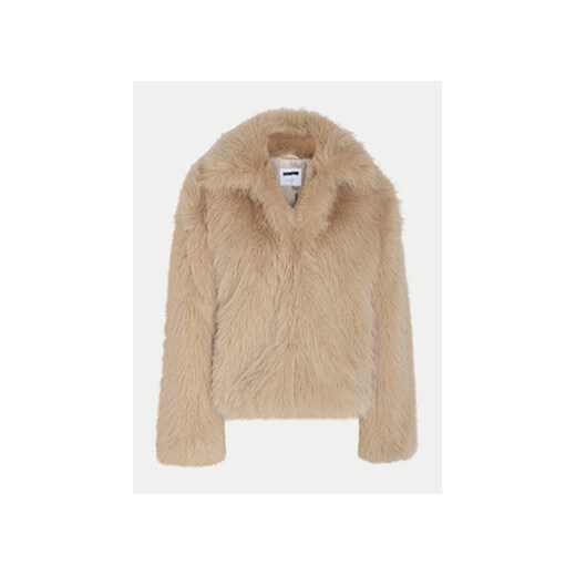 Noisy May Futro Evie 27031886 Beżowy Regular Fit Noisy May M MODIVO