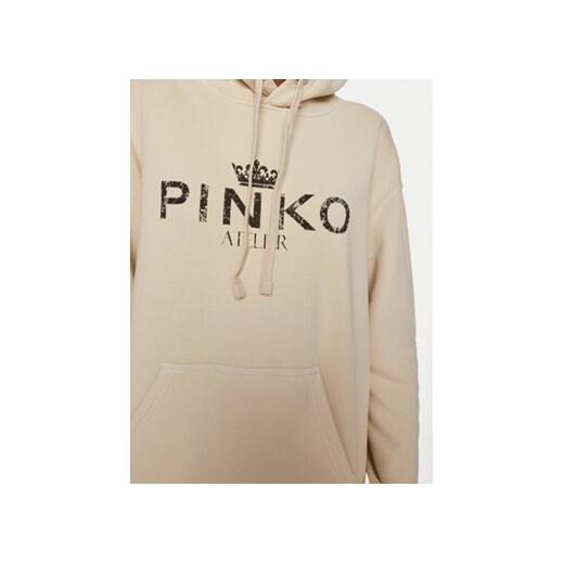 Pinko Bluza Bassani 104388 A27V Beżowy Regular Fit Pinko M MODIVO