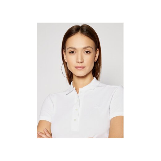 Lacoste Sukienka codzienna EF5473 Biały Slim Fit Lacoste 42 MODIVO