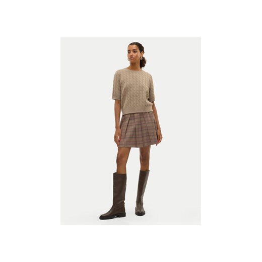 Vero Moda Spódnica mini Ellie 10312853 Beżowy Regular Fit Vero Moda 36 MODIVO