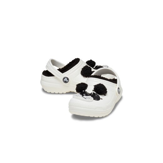 Crocs Klapki Classic Lined Iam Panda Bear Clog T 210395 Biały Crocs 22_23 MODIVO