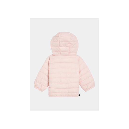 Tommy Hilfiger Kurtka puchowa Monotype Tape KN0KN01722 Różowy Regular Fit Tommy Hilfiger 68 MODIVO