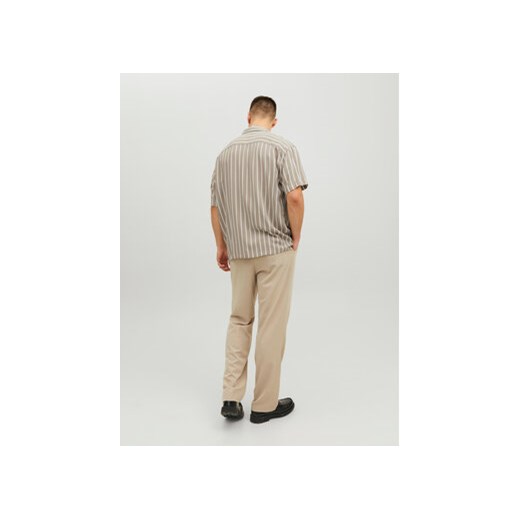 Jack&Jones Koszula Jeff 12220423 Beżowy Relaxed Fit XL MODIVO