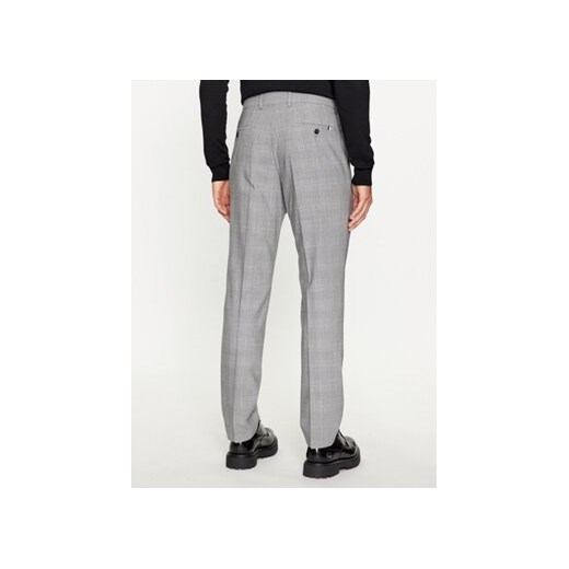 Boss Spodnie garniturowe H-Genius-224 50500110 Szary Slim Fit 54 MODIVO