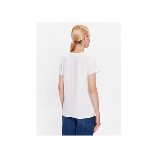 Liu Jo Sport T-Shirt TF3084 J0088 Écru Regular Fit L MODIVO