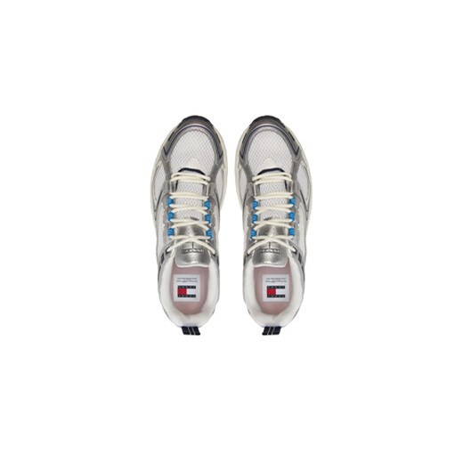 Tommy Jeans Sneakersy Archive Retro Runner EM0EM01486 Srebrny Tommy Jeans 42 MODIVO