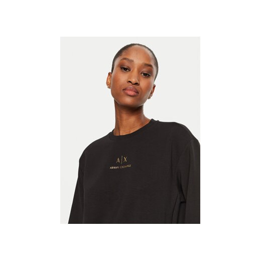 Armani Exchange Bluza 6DYM50 YJEGZ 1200 Czarny Regular Fit Armani Exchange XS MODIVO