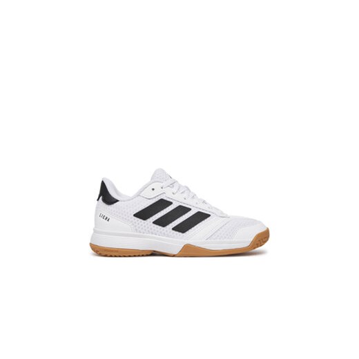 adidas Buty halowe Ligra 8 Indoor Shoes Kids IH8244 Biały 35_5 MODIVO