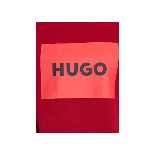 Hugo Bluza Duragol222 50467944 Czerwony Regular Fit L MODIVO