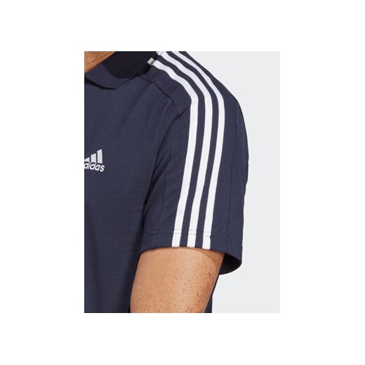 adidas Polo Essentials IC9311 Granatowy Regular Fit M MODIVO