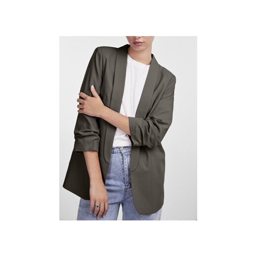 Pieces Marynarka Bosella 17090996 Brązowy Regular Fit Pieces XL MODIVO