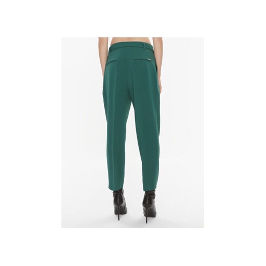 Boss Spodnie materiałowe Tapiah 50490037 Zielony Regular Fit 44 MODIVO