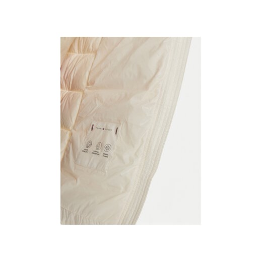 Tommy Hilfiger Kurtka puchowa WW0WW43122 Écru Regular Fit ze sklepu MODIVO w kategorii Kurtki damskie - zdjęcie 176652823