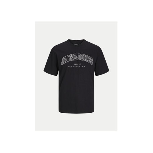 Jack&Jones Junior T-Shirt Caleb 12258924 Czarny Relaxed Fit Jack&jones Junior 140 MODIVO