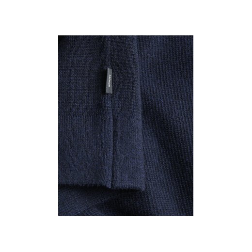 Jack&Jones Sweter Milano 12259664 Granatowy Relaxed Fit M MODIVO