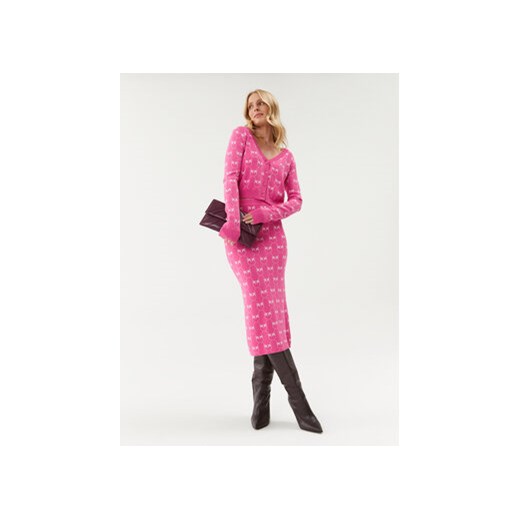 Pinko Spódnica ołówkowa 100211 A0IS Różowy Slim Fit Pinko XS MODIVO