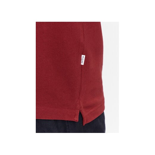 Selected Homme Polo 16087839 Bordowy Regular Fit Selected Homme L MODIVO