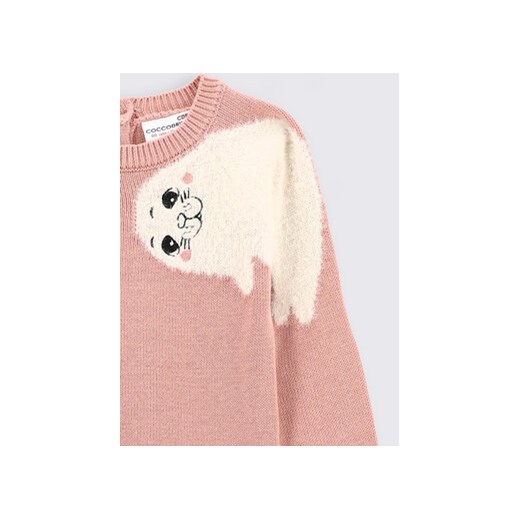 Coccodrillo Sweter ZC2172101WIN Różowy Regular Fit 74 MODIVO