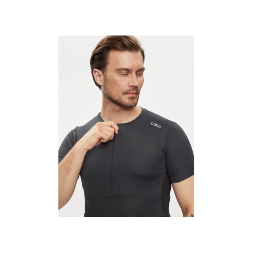 CMP Koszulka techniczna 34N7727 Szary Regular Fit 48 MODIVO