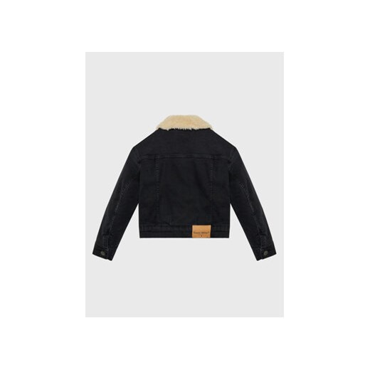 Tommy Hilfiger Kurtka jeansowa Trucker Sherpa KG0KG06916 Czarny Regular Fit Tommy Hilfiger 8Y MODIVO