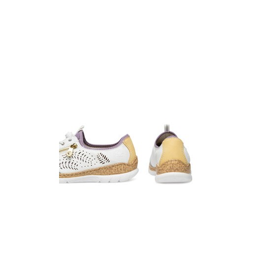 Rieker Sneakersy N42K6-80 Biały Rieker 36 MODIVO