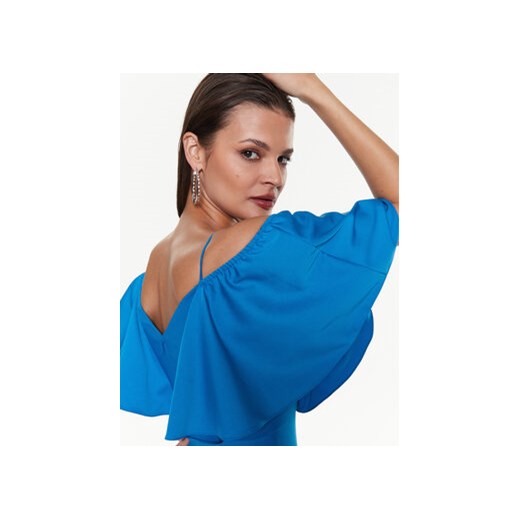 Pinko Sukienka koktajlowa La Carlota 100034 A0GI Niebieski Regular Fit Pinko 40 MODIVO