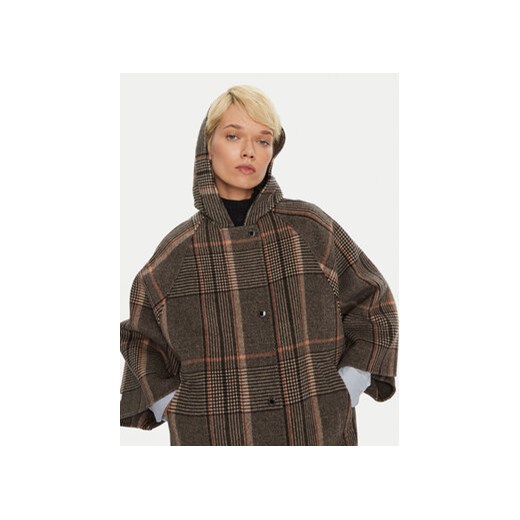 Weekend Max Mara Płaszcz wełniany Agitare 2425496012 Czarny Loose Fit 42 MODIVO