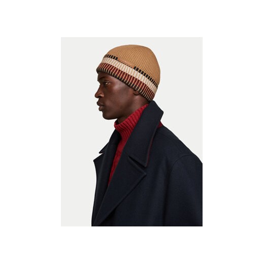 Tommy Hilfiger Czapka Corp Love AM0AM12751 Beżowy Tommy Hilfiger one size MODIVO