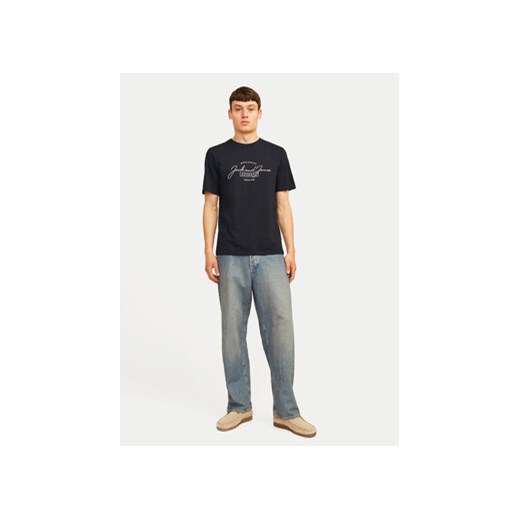 Jack&Jones T-Shirt Erris 12256799 Czarny Standard Fit S MODIVO
