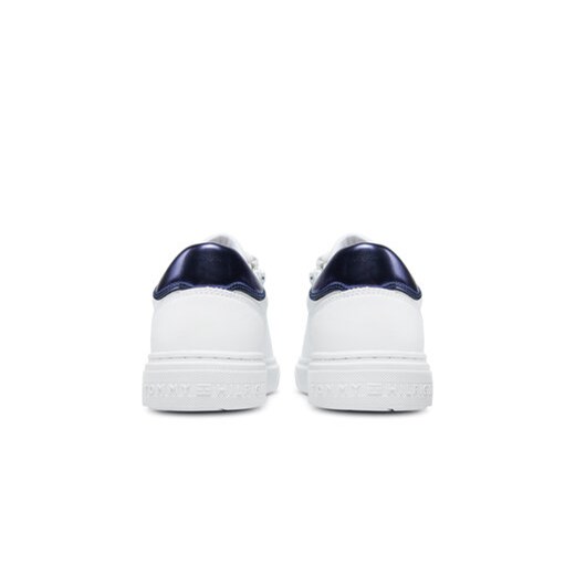 Tommy Hilfiger Sneakersy Flag Low Cut Lace-Up Sneaker T3A9-33538-1351 S Biały Tommy Hilfiger 36 MODIVO