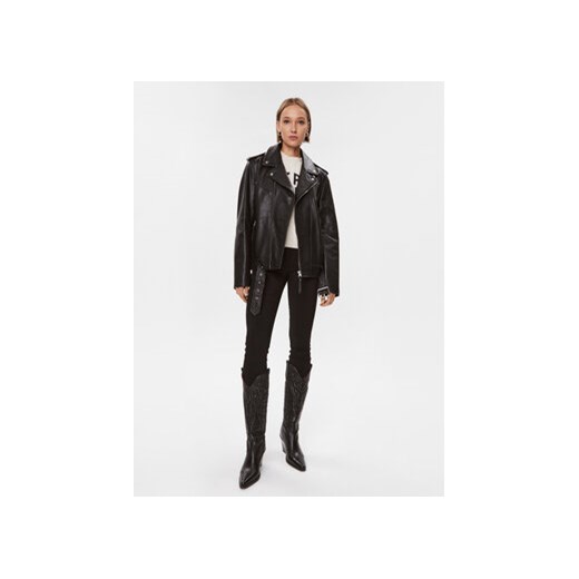 Fransa Spodnie materiałowe 20608336 Czarny Slim Fit 40 MODIVO