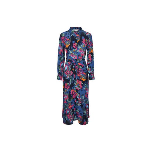 YAS Sukienka koszulowa 26030726 Kolorowy Regular Fit Yas L MODIVO