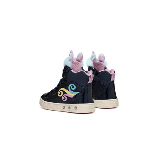 Geox Sneakersy J Skylin Girl  J468WA 0NFBH C4243 M Granatowy Geox 24 MODIVO