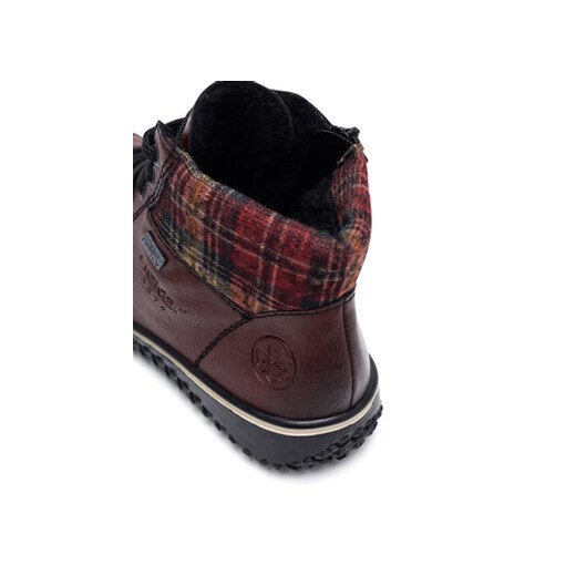 Rieker Botki Z4243-36 Bordowy Rieker 39 MODIVO