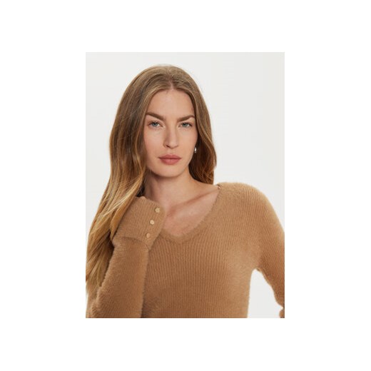 Morgan Sweter 212-MOOVE Beżowy Regular Fit Morgan XL MODIVO