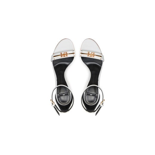 Elisabetta Franchi Sandały SA-07L-41E2-V490 Biały Elisabetta Franchi 41 MODIVO