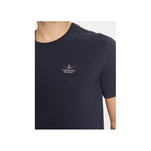 Aeronautica Militare T-Shirt 242TS2331J662 Granatowy Regular Fit Aeronautica Militare M MODIVO