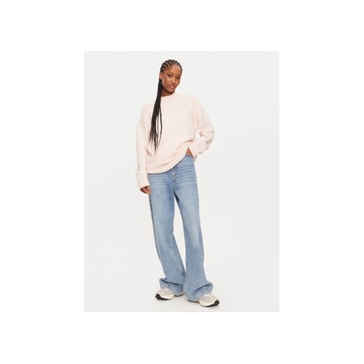 Calvin Klein Sweter J20J224636 Różowy Regular Fit Calvin Klein XL MODIVO