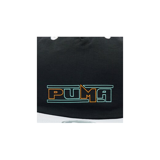 Puma Czapka z daszkiem SWxP Relaxed Flatbrim Cap 024383 Czarny Puma uniwersalny MODIVO