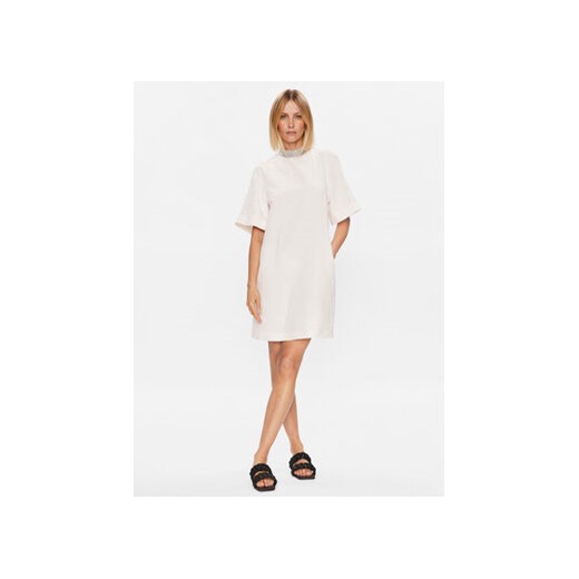 Fabiana Filippi Sukienka codzienna ABD273B586 Biały Regular Fit Fabiana Filippi 38 MODIVO