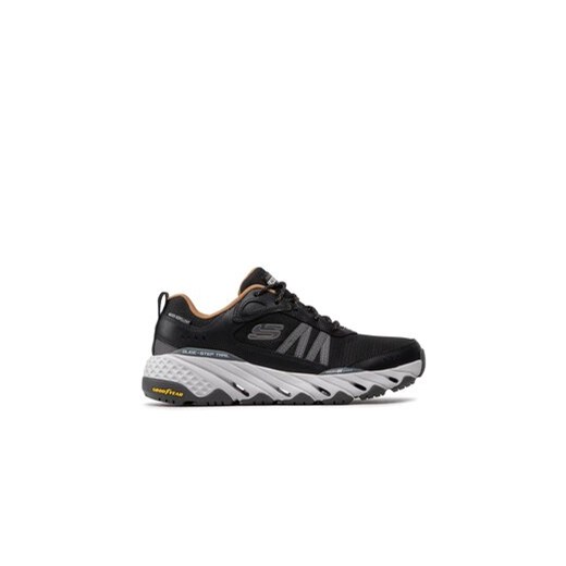 Skechers Półbuty Oxen 237256/BLK Czarny ze sklepu MODIVO w kategorii Buty trekkingowe męskie - zdjęcie 176662192