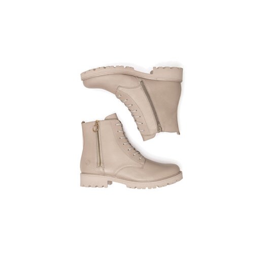 Remonte Botki D8671-60 Beżowy Remonte 40 MODIVO