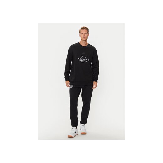 adidas Bluza Brand Love IW3542 Czarny Loose Fit L MODIVO